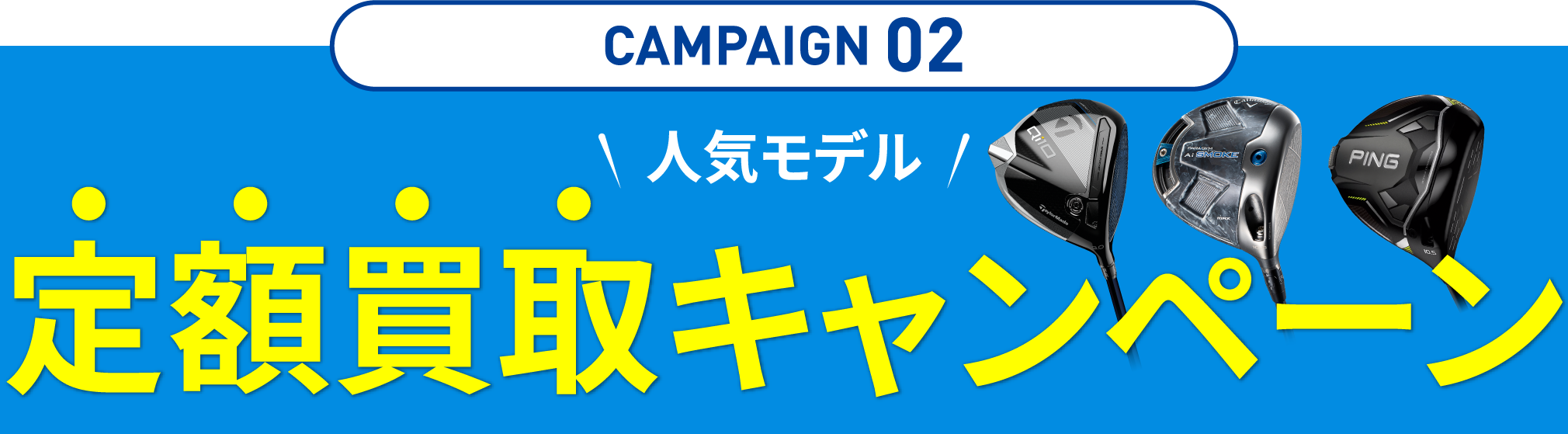 定額買取キャンペーン