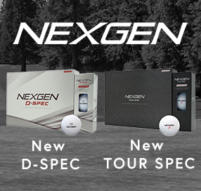 NEXGEN「D-SPEC」ボール、「TOUR SPEC」ボール